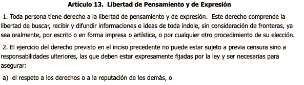 moreta_ivan's tweet photo. Más allá de simpatías o antipatías, con relación al programa de @LaPosta_Ecu CONVENCIÓN AMERICANA SOBRE DERECHOS HUMANOS https://t.co/1GrbxLNDG1