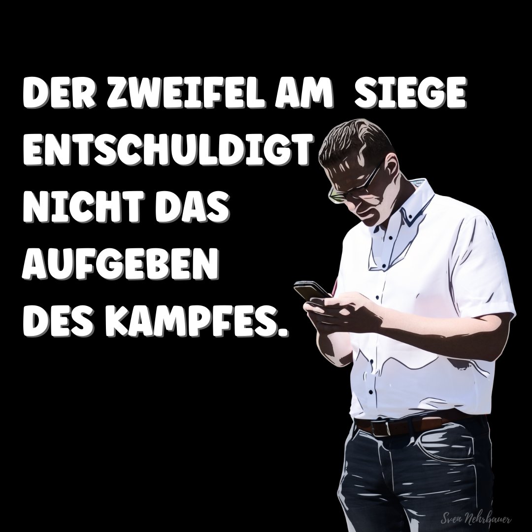 3 EINFACH SCHRITTE UM ZWEIFEL ZU BESIEGEN

1. Wir sind, was wir denken. Also achte auf deine Gedanken. 2. Umgib dich mit Menschen, die an dich glauben und das Gute in dir sehen. 3. Hör unbedingt auf, dich zu vergleichen. 

#zitat  #denkweise #motivation #glaube #denken #zweifeln