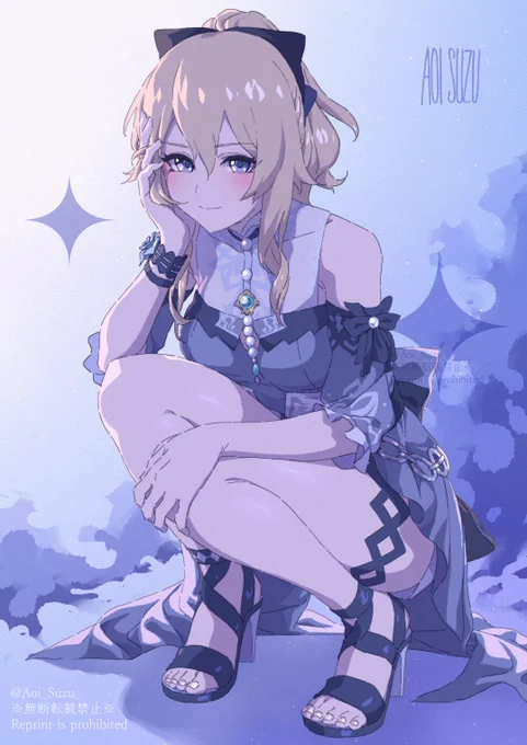 ジン団長 #原神 
