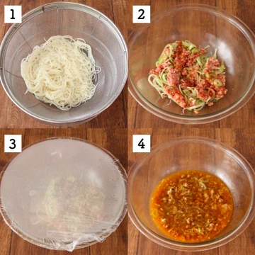 スタミナをつけたいときにもおすすめ？！旨辛な味付けがたまらない素麺レシピ！