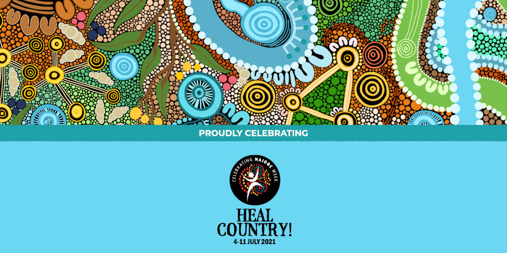 The theme of this year's NAIDOC Week is Heal Country! Discover more: naidoc.org.au/get-involved/2…. NAIDOC Week celebrates the history, culture and achievements of Aboriginal and Torres Strait Islander peoples.  <a href="/naidocweek/">NAIDOC</a> #NAIDOC2021