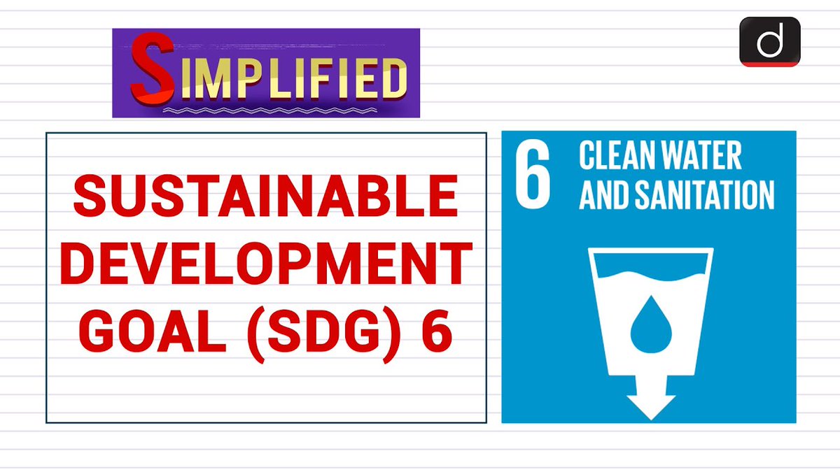 drishtiiaseng's tweet image. Sustainable Development Goal (SDG) 6: Simplified

Watch Video: youtu.be/szpDX66rIeU

#SustainableDevelopmentGoal6 #Environment #CurrentAffairs #UPSCSimplified #DrishtiIASEnglish