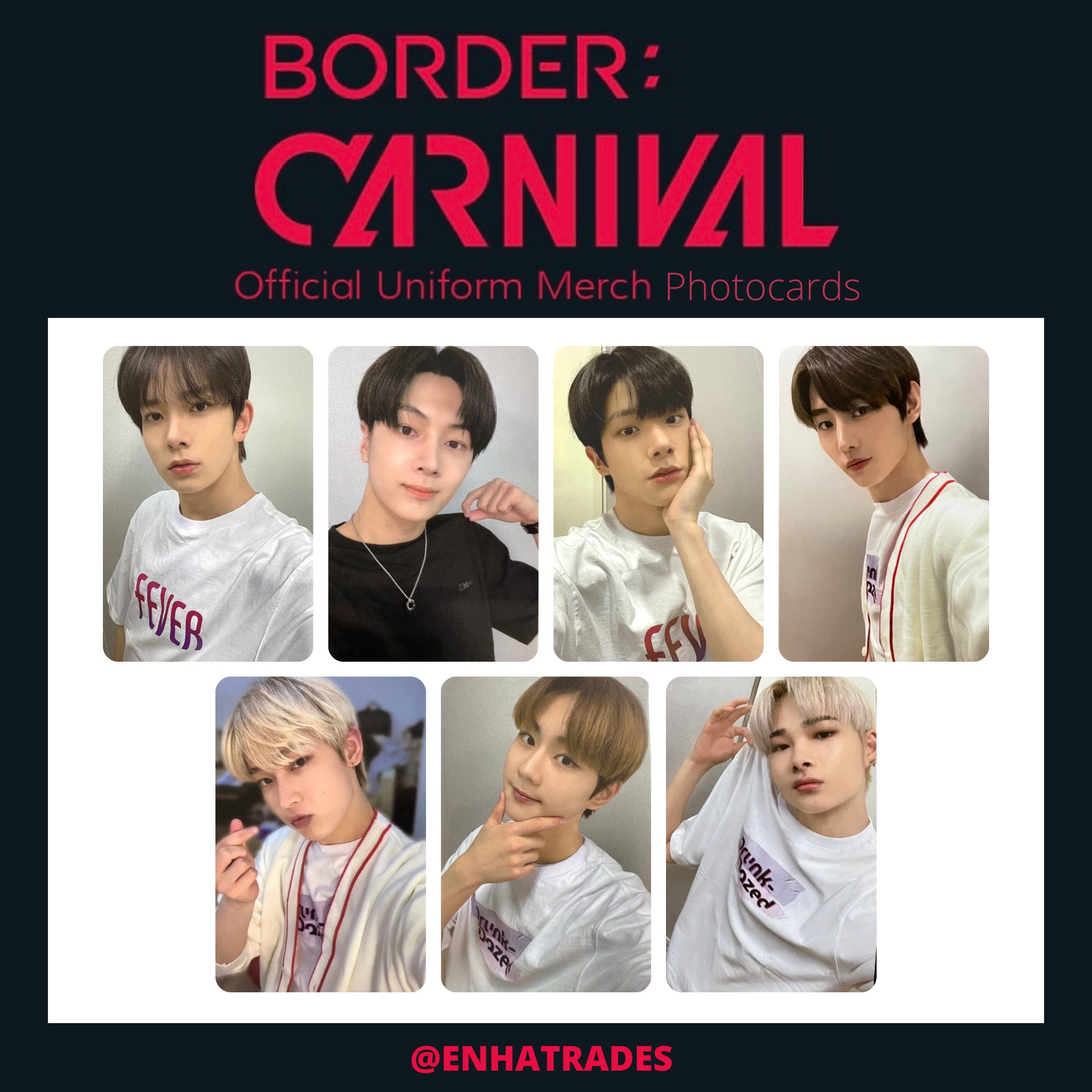 ENHYPEN ヒスン FEVER トレカ Enhypen Border Carnival ユニフォーム