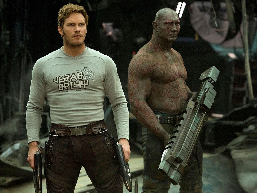 Chris Pratt challenged Dave Bautista to wrestling match while 'blacked out'