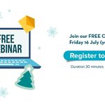 Image for the Tweet beginning: Join our FREE Christmas webinar