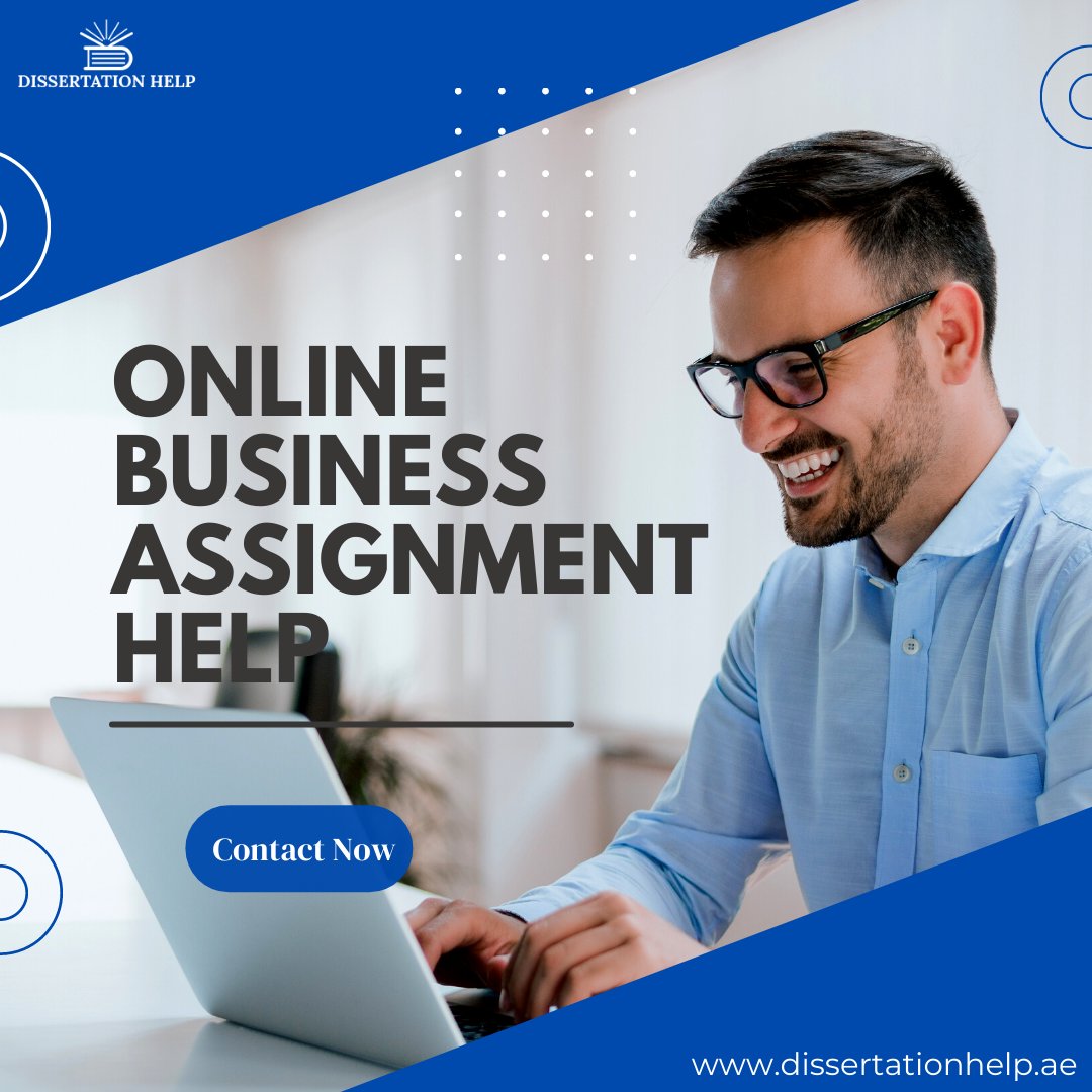 Dissertationae's tweet image. Business assignments can be tricky and lengthy at times. But don't sweat it. Dissertation Help is here to cater your worries.
Ping Us!
Call/Whatsapp: +971 543 901 889
E-mail: support@dissertationhelp.ae
.
.
.
.
.
.
#bestdissertationhelp #dissertationhelpuae #businessassignm