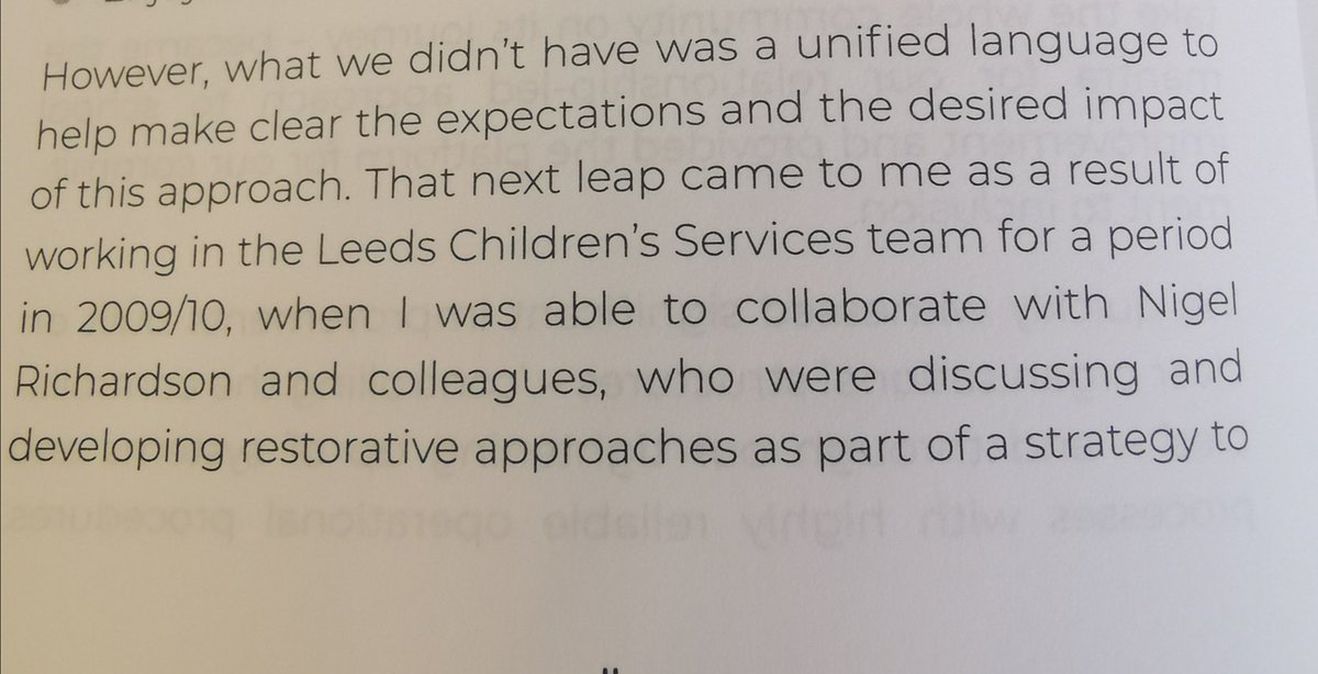 Started a new book only to find mention of @LeedsWorkDev 😊
#collaboration #unconditionalpositiveregard