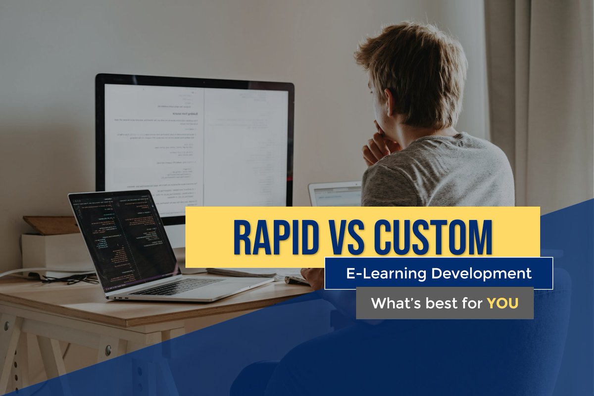 LearnTech_SA's tweet image. If you have done any research on E-Learning development, you will most certainly have come across the term ‘Rapid E-Learning development’, but What exactly is the difference between Rapid and custom, and which is best for you?

learntech.co.za/2021/07/06/rap…
