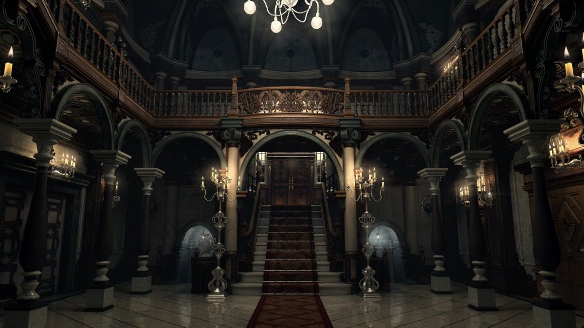 manor_shadow's tweet photo. The creepy mansion itself, is refurbished in a desirable way inside, while keeping its interiors &amp; design in. It all comes well off together. Having a nice black &amp; brown wood, beautifully dark bedrooms. It’s all well for the eyes, a truly beautiful place to roleplay with an OC. https://t.co/qH0wXNMLW4