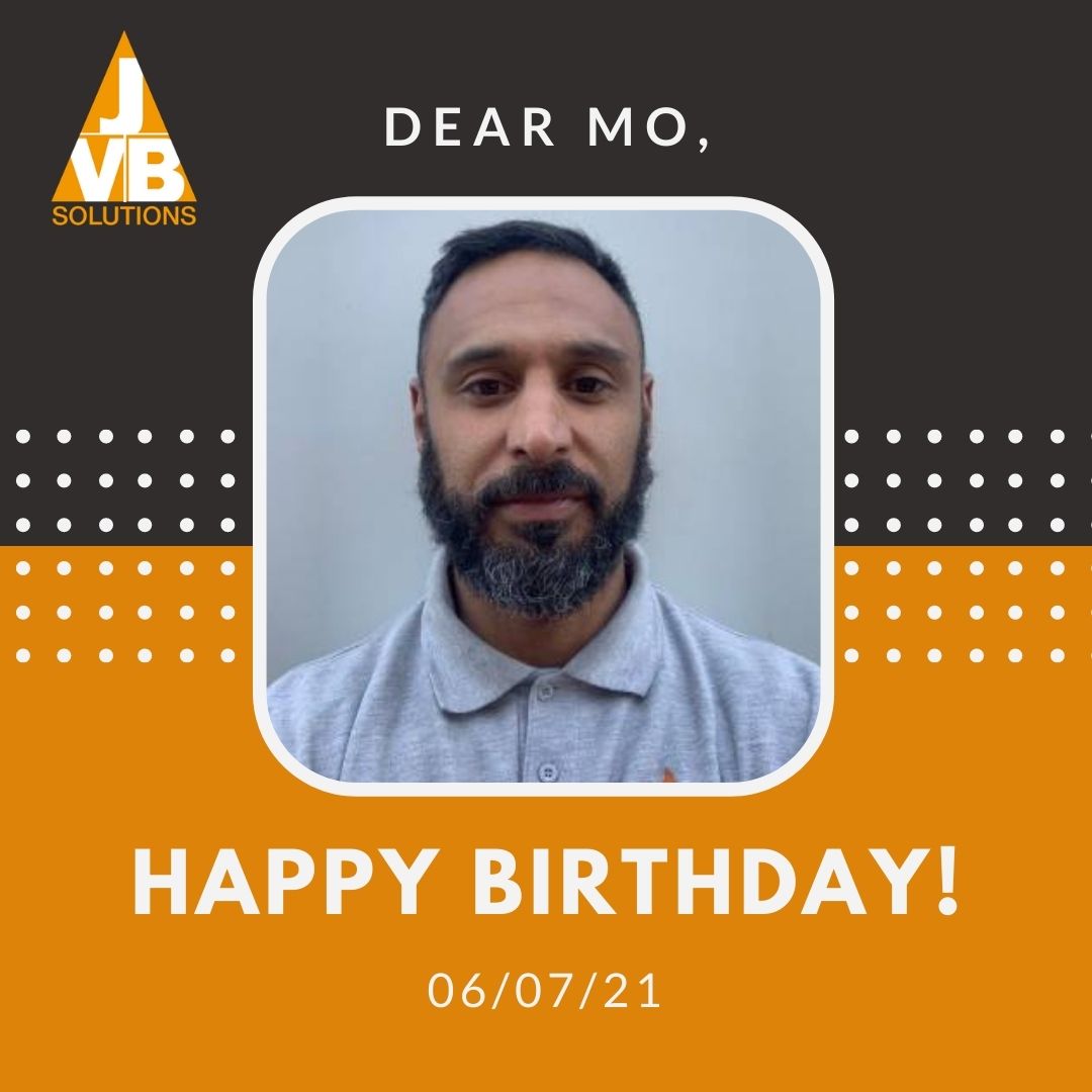 JVBSolutions's tweet photo. Many happy returns to our Building Supervisor Mo!

We hope you a great day!

#teambirthday #staffbirthday #buldingsupervisor #happybirthdayteam #buildingworkuk https://t.co/oMYPeh08oH