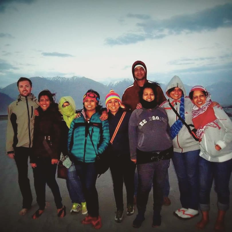 BlueberryTrails's tweet photo. Reminiscing about one such trip to #Ladakh, with a stellar group. We went there during the Hemis Festival and was also the first time we travelled to Turtuk. Our smiles were sunny and the cold and the wind could never manage to keep us inside. #bbtrails #indiaholidays https://t.co/5DLXEKS7Qm