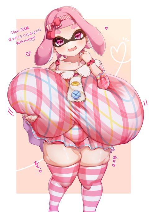 Skeb納品しました～!🦑
ご依頼ありがとうございました😊🙌 