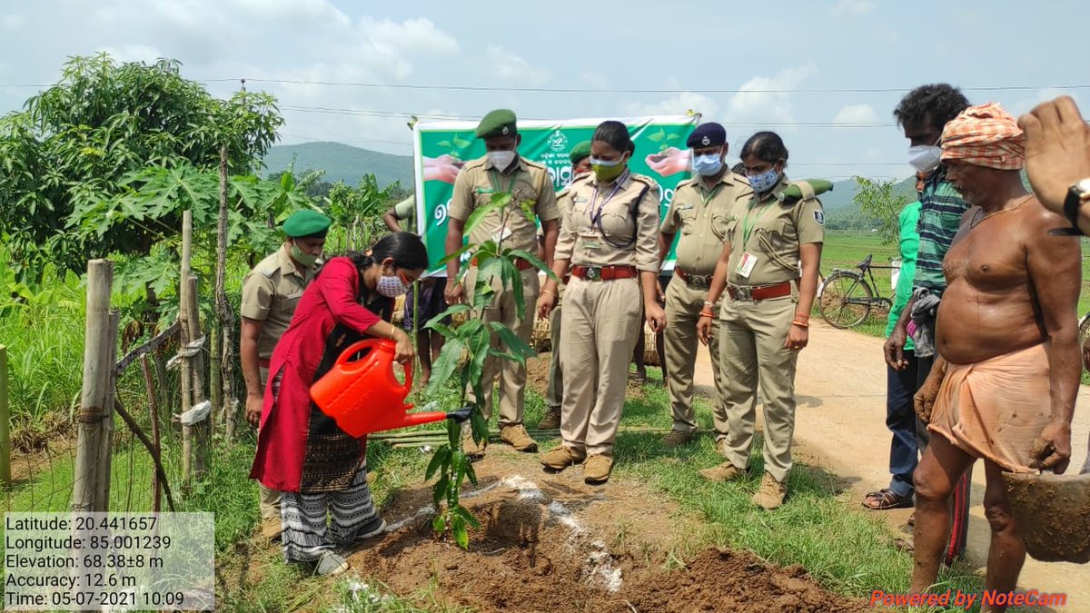 d_basic_beige's tweet photo. 72nd Vanmahotsav celebrations
#Day6
Avenue plantation from Kendupali to Ostia in Gania Range by Hon'ble MLA Sir in the presence of BDO, Tahsildar,IIC, PR members, Media persons and locals of Gania block.
#astepclosertothegoal
#Spreadgreenery
@ForestDivision https://t.co/YsVIZLN13p