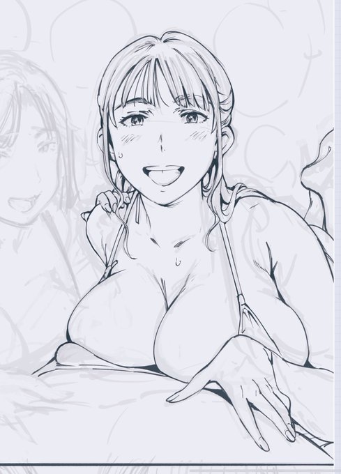 ペン入れ中。。。 