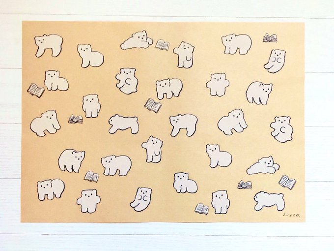 約100人のブックカバー展のtwitterイラスト検索結果