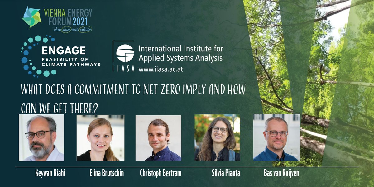 IIASAVienna's tweet photo. Join us at this #VEF2021 side-event later this morning:

✅Focusing on how we can limit temperature overshoot without relying on negative #emissions 

⏰6 July 2021, 12:00-13:00 CEST  
👉More info and to register: https://t.co/7n97zujs9M

#WhereEnergyMeetsAmbition https://t.co/S0lWPpV2U2