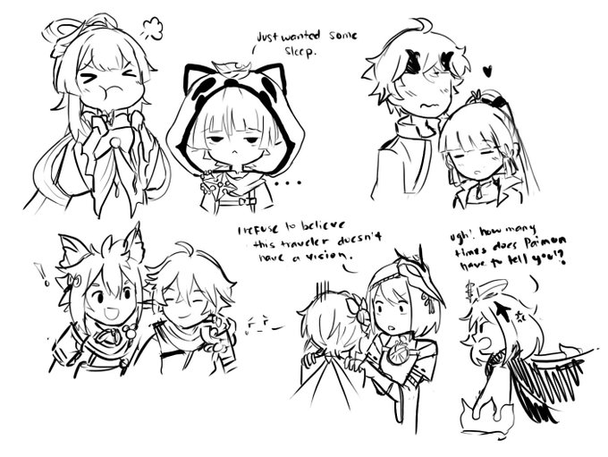 I'm so excited to meet these Inazuma peps 