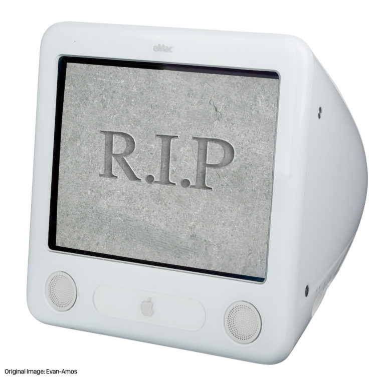 cultofmac's tweet photo. Today in Apple history: Apple ships its last Mac with a CRT monitor https://t.co/tga7bUYbU3 by @lukedormehl https://t.co/sxsLN7PXcA