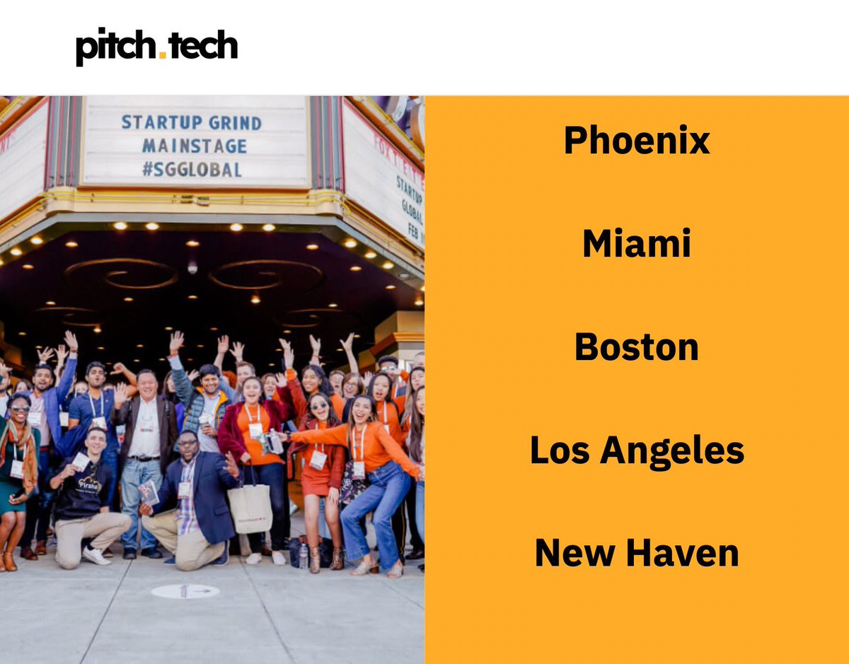 TheBlueBox_ai's tweet photo. 🚀 We made it to the finals! 🚀
This evening we will be representing all startups in #LA at the #PitchTech Competition Final, with amazing projects from Boston, Miami, Phoenix &amp; New Heaven. 🔥
Help us win by voting (again 😉) at https://t.co/47BF0yhrki
Thank you @StartupGrind 💙 https://t.co/OzxvQMpJS9