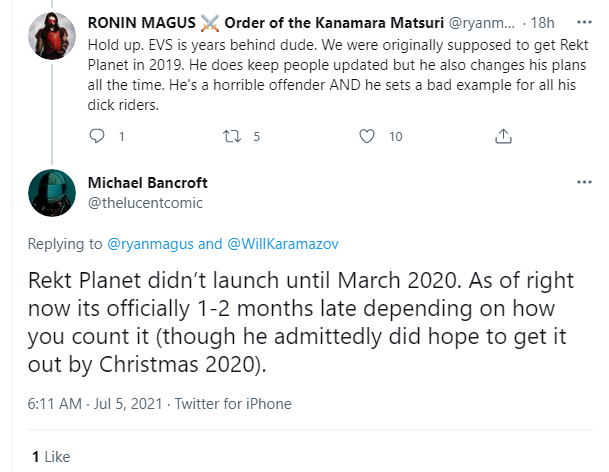 reinoe's tweet photo. Reminder: even though #wascampaign have removed teh 🚾from their profiles and handles; you can still spot them by hot r_t_rd_d their comments are.
Like Ryan Magus, who's claiming a book that launched in 2020 should have come out in 2019.
They're a black hole of idiocy. https://t.co/PIEyScxgIR