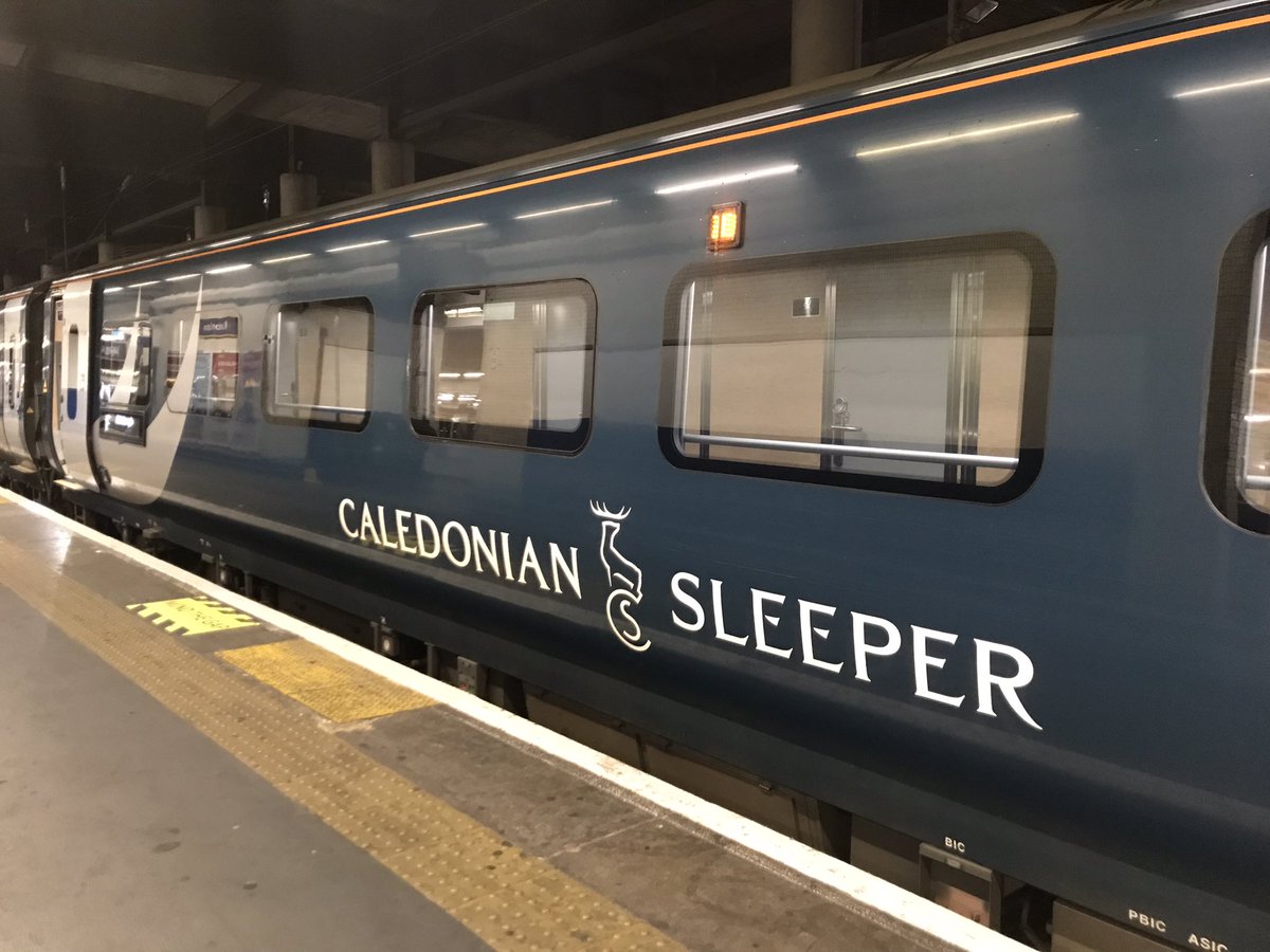 JamesACollinson's tweet photo. #caledoniansleeper train took the strain last night - 330mls racked up on the #busmansholiday
#Edinburgh @CalSleeper https://t.co/KI4LtSX1Ko