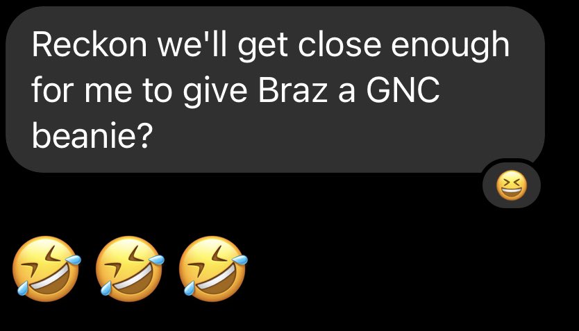 GreensboroughNC's tweet photo. Our club president Belinda is pretty keen to give @ash_braz a beanie on Sunday if she can …. #SSN #Netball @collingwoodsn https://t.co/Iawjx3dMPx