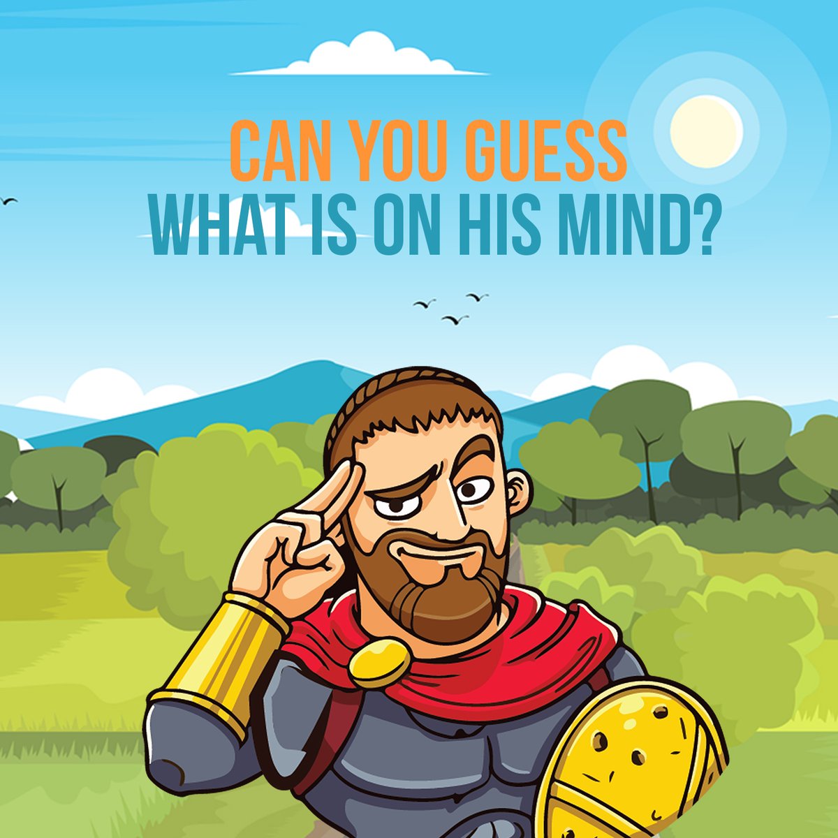 Defi_KingSwap's tweet photo. Can you guess what is on his mind? https://t.co/h4vV8Dopj4