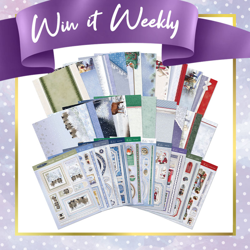 HunkydoryCrafts's tweet photo. It's time for a brand new #WinitWeekly competition! ππ Simply answer our question correctly for your chance to win our Winter Wishes Luxury Topper Collection worth Β£24.99! π https://t.co/drc9kPRBAh
Good luck! β€οΈ
#giveaway #competition #crafters #hunkydorycrafts #cards #win https://t.co/L60ABoux9B