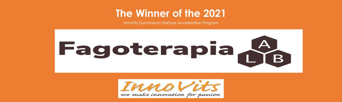 🏆 La vincitrice del programma di accelerazione InnoVits "Gymnasium" 2021 è ... Fagoterapia LAB!!!

La prima #startup #biotech italiana che combatte la resistenza agli antibiotici con una banca proprietaria di batteriofagi.

fagoterapia.it/en/

#Innovits