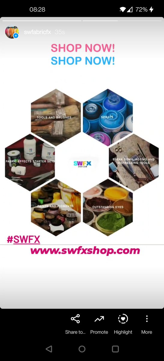 multidyer's tweet image. Take a look at our shop @swfxshop
Lots of choice!  Tried and trusted products we use in our everyday job!