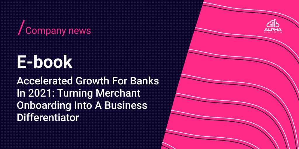 AlphaFintech's tweet photo. We believe #merchant onboarding is a crucial business differentiator in #payments. Read WHY in our recent #Ebook! 📘⤵️

https://t.co/wCRLDedhHu https://t.co/CLtaWoj8HV
