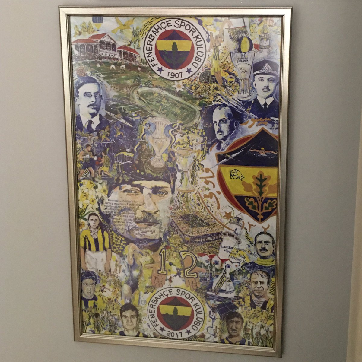 fbderaliaga's tweet photo. Günaydın. Şanlı #Fenerbahçe 🇹🇷#salı 💛💙 #NedPamphilon https://t.co/SgqzqO9Pqd