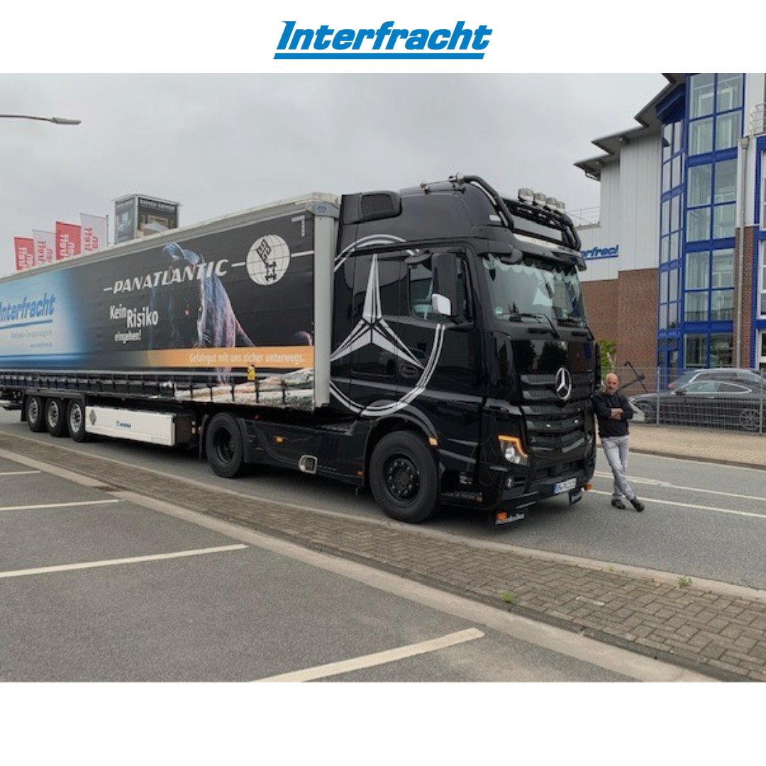 Interfracht's tweet photo. Zuwachs im Interfracht-Fuhrpark! 😎 wir wünschen allzeit gute und sichere Fahrt! 🚛
.
.
#interfracht #lkw #kraftfahrer #logistik #berufskraftfahrer #scania #mercedesbenz #volvo https://t.co/aGFvEaX3o9
