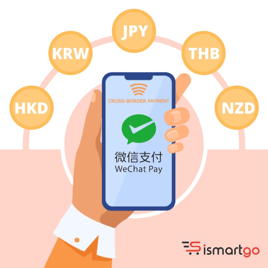 iSmartGo's tweet image. iSmartGo has integrated cross-border payment by partnering with third-party payment companies, we support settlement in various currencies, including HKD, KRW, JPY, THB, NZD and more!
Visit our website: ismartgo.i-click.cn
#iSmartGo #crossborder #ecommerce #miniprogram