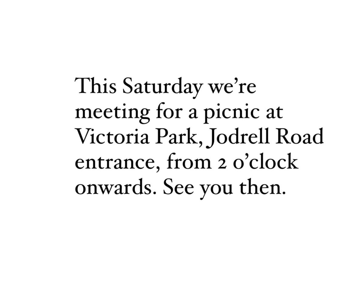 RoughEdges8's tweet photo. Come down to Victoria Park to celebrate 1 year of us podcasting! https://t.co/TTeHaK1RBB