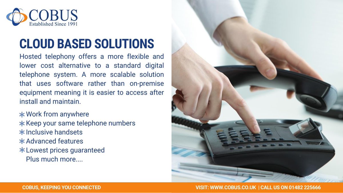 Are you looking for a more flexible &amp; lower-cost alternative to a standard digital telephone system? #VoIPHosted telephone is a more scalable solution using software! Call our award-winning team on 01482 225666. 

#KeepingYouConnected  #business #scalable #solution #software