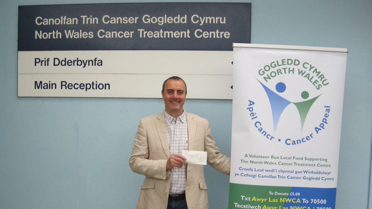 Coleshill Lodge donated £500 to the North Wales Cancer Appeal in memory of Member, Jamie Lloyd-Hughes. #Flint #CancerAppeal #Freemasons