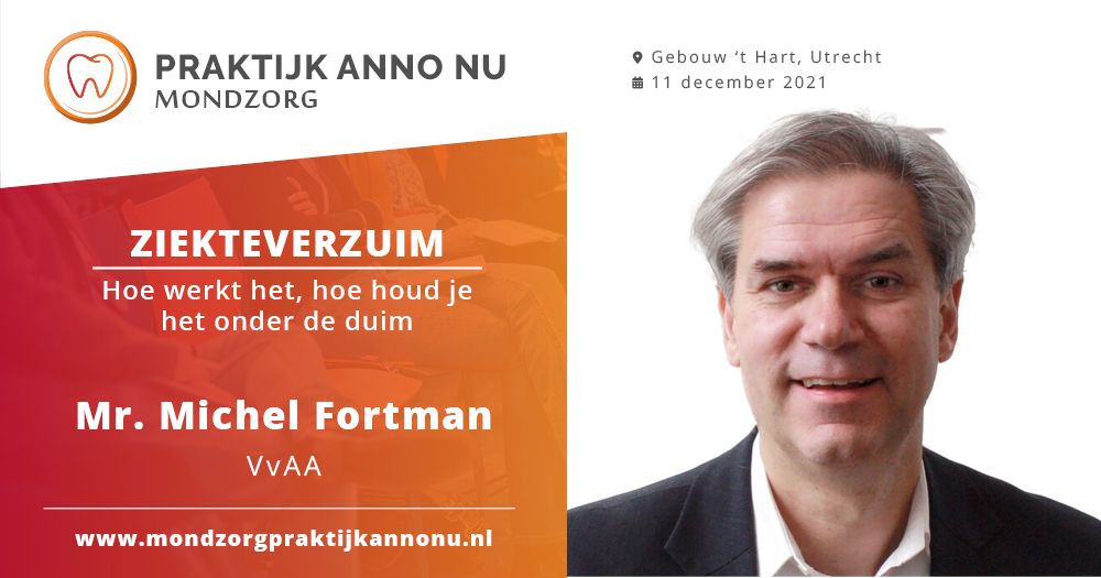 Hoe ga je als mondzorgpraktijkhouder om met ziekteverzuim? Wat moet, wat mag en wat niet? Wat is handig, wat verstandig? Hoe werk je samen met je medewerkers aan herstel? En belangrijker: hoe voorkom je verzuim? U hoort het op 11 december! Meld u aan via buff.ly/3y4XkWn