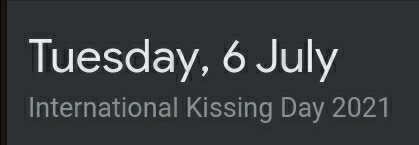 slverjjk's tweet image. happy kissing day single mfs