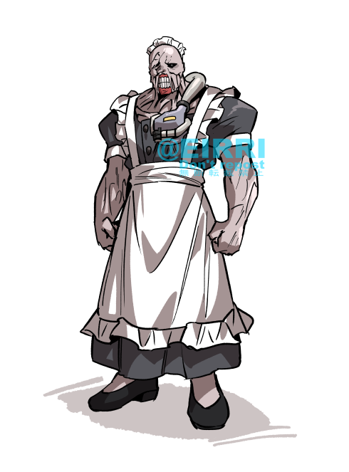 1boy male focus maid solo maid headdress apron maid apron  illustration images
