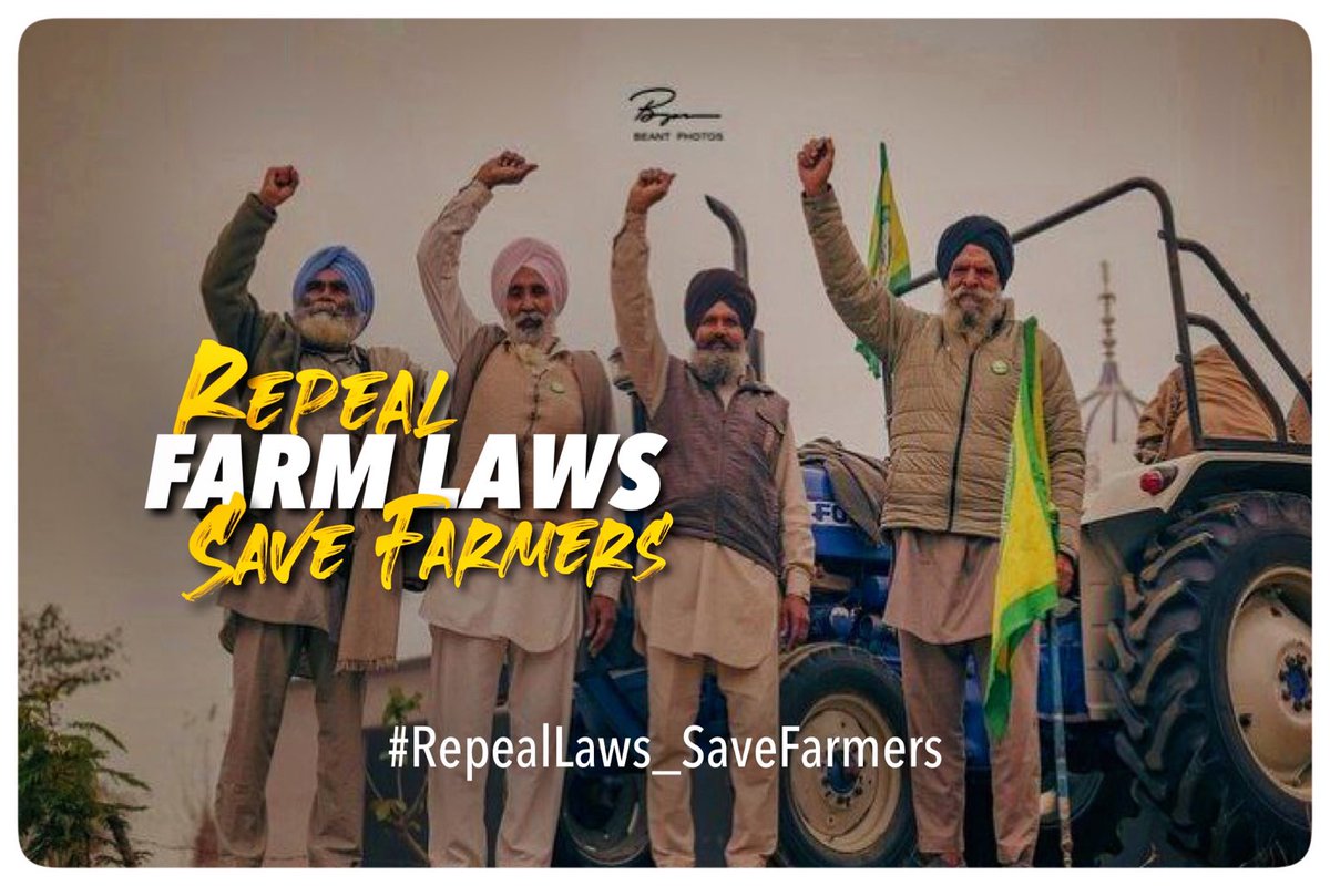 itsHarjotkaur07's tweet photo. #RepealLaws_SaveFarmers https://t.co/j2UlqHsOTn