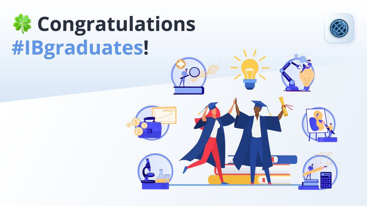 managebac's tweet image. ☘️Congratulations #IBgraduates! We wish you all the best for your #IBresults and beyond! 🤩We would love to know where you are now and where you are going! 🌏✈️🚀Comment down below! #IBDP #IB2021 #thefutureisbright #ManageBac