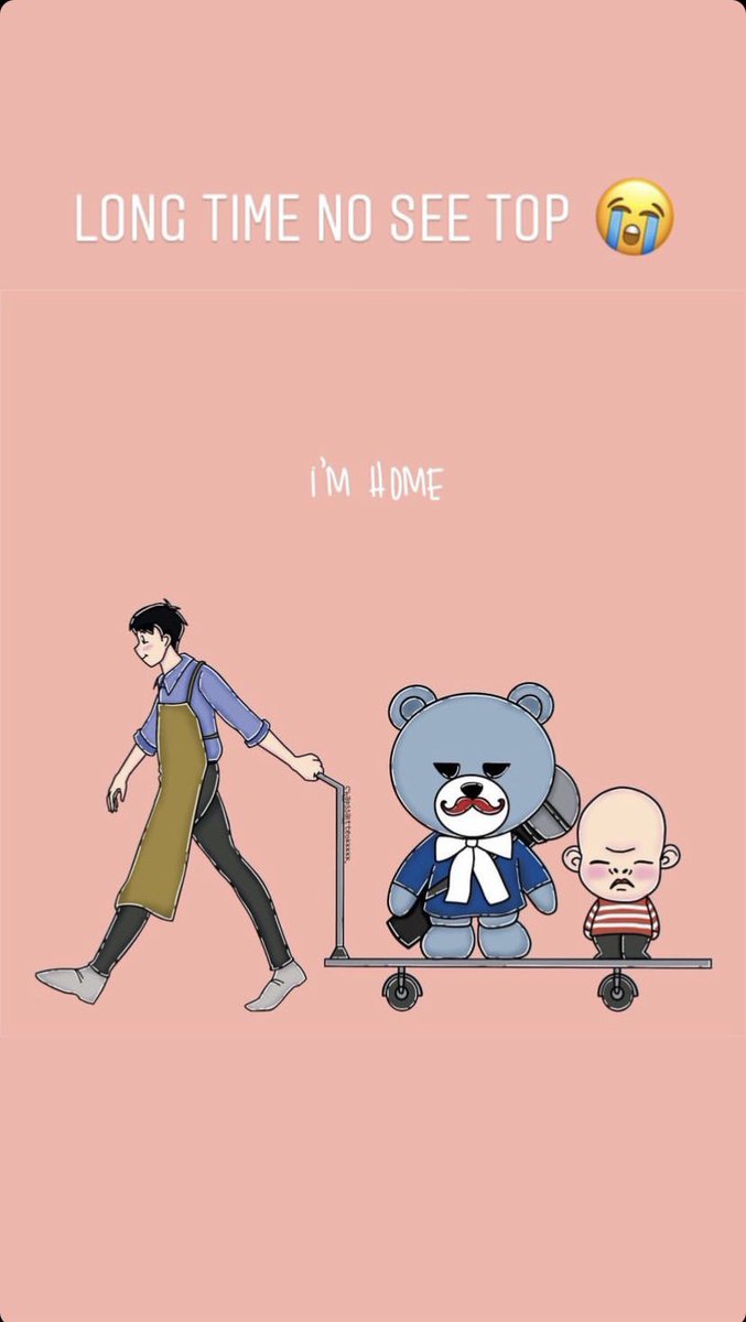 gdandsan__'s tweet photo. It’s been two years since he came back but still #LongTimeNoSeeTOP 🥲 when will you grace us with your presence choi seunghyun 🥲🥲🥲 https://t.co/JXrfVRJvQ1