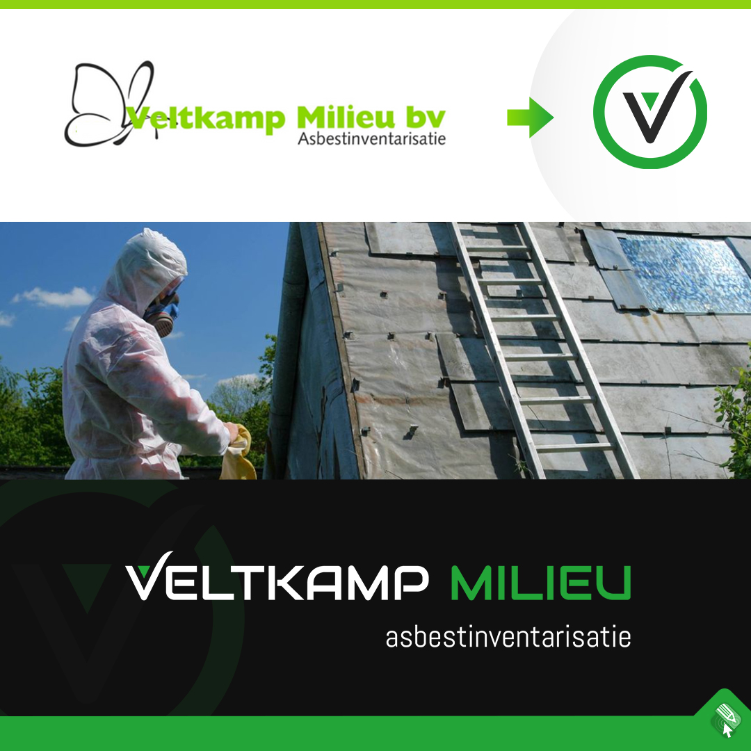 Logo Redesign Veltkamp Milieu in #Hengelo #logodesign #redesign