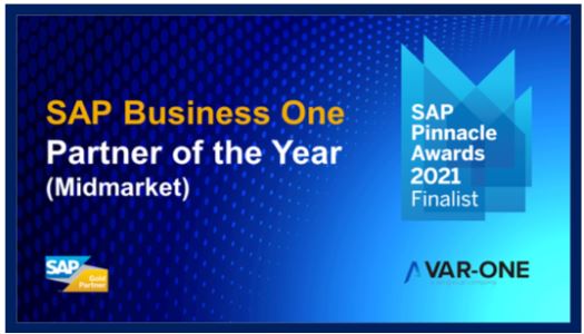 Sinapsi è orgogliosa di far parte del gruppo <a href="/VarOneSAP/">VAR-ONE</a> , BP selezionato come finalista 2021 nella categoria Partner of the Year – #SAPBusinessOne ai SAP Pinnacle Awards, principale programma di riconoscimento e premiazione dei partner SAP a livello mondiale. #Proud to be Var One