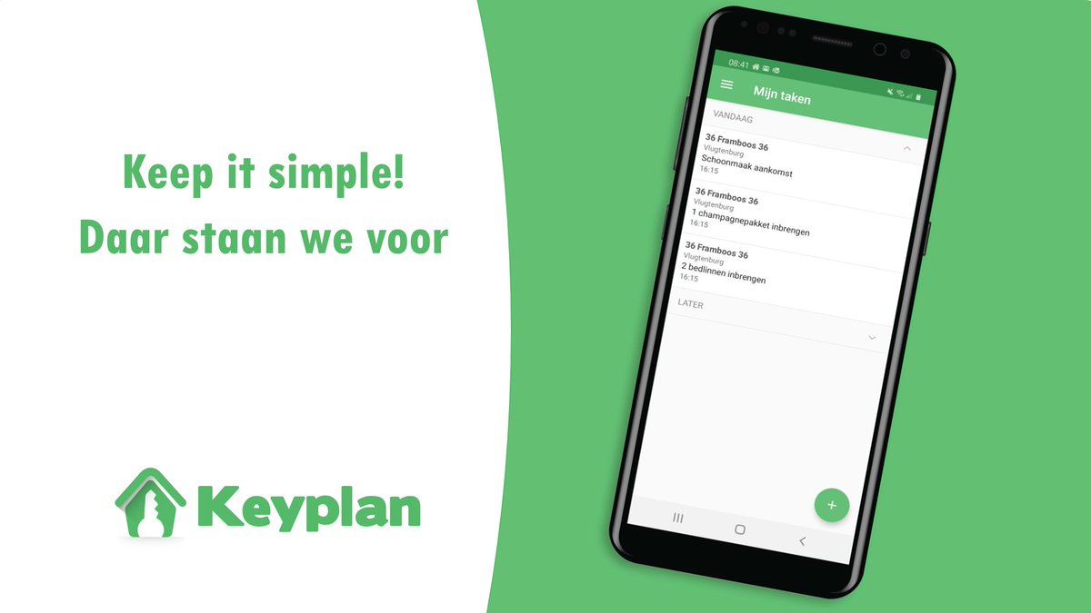 KeyplanNL's tweet image. Keep it simple! Dat is ons uitgangspunt. 
Doordat we de overzichten zo simpel mogelijk maken in de applicaties, weten uw medewerkers en collega's direct wat ze moeten doen in een oogopslag. Dit zorgt voor overzicht op de werkvoer. benieuwd wat Keyplan voor jullie kan betekenen?