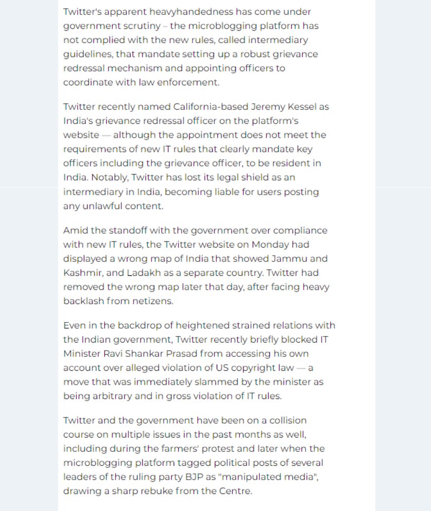 labs_pi's tweet image. By bringing #tech giants under the ambit of new IT rules, India is heading towards a new regime of #compliance. Publishing their first compliance report, the industry is now steering towards transparency.
Read by @CNBCTV18News: bit.ly/3wi8ANM
#regtech #regulations #AI