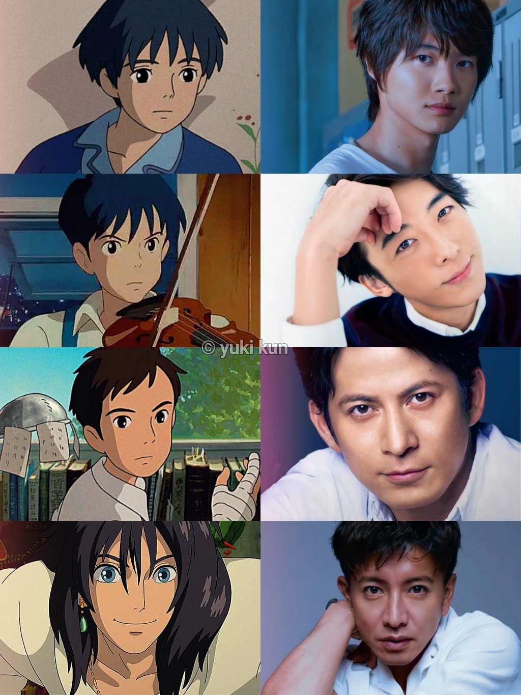 Studio Ghibli Boy Characters
