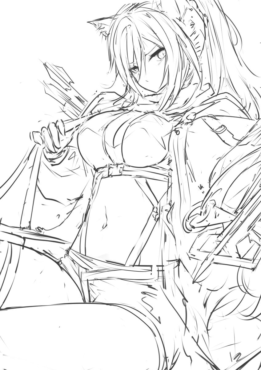 シュヴァルツ|黒 -ラフ 