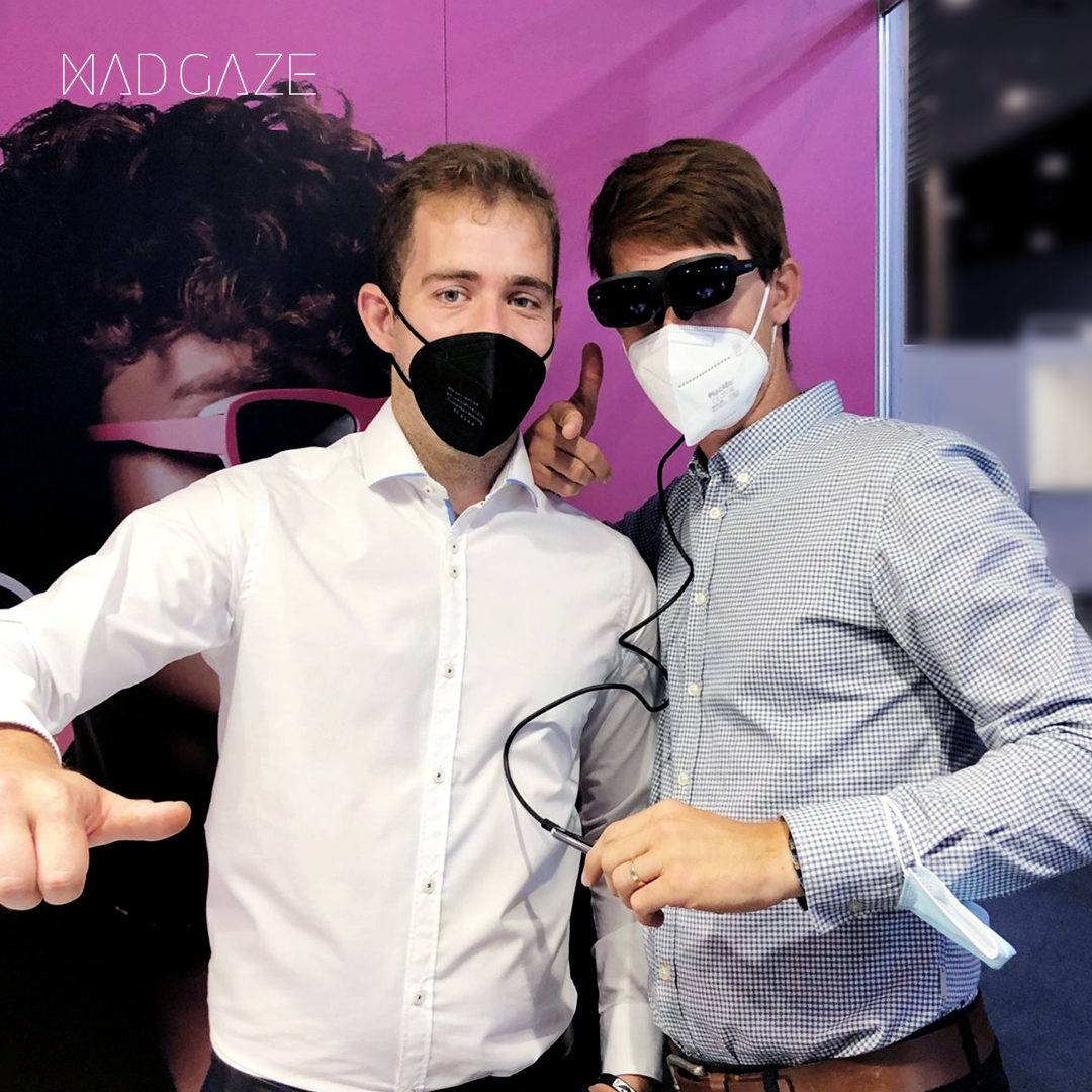 madgazeofficial's tweet photo. After a long period of lockdowns and suspending trade shows, it was so nice to meet all the familiar and new faces in #MWC2021!!
Let's take a look at the highlights of our booth if you were not able to get there with us!
#madgaze #GLOW #GLOWPlus #MR #AR #XR #augmentedreality https://t.co/Z2fsNRRdBL
